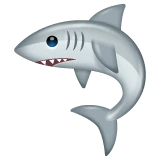 Shark emoji on WhatsApp
