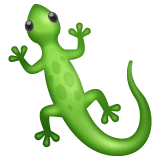 Lizard emoji on WhatsApp