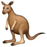 Kangaroo emoji on WhatsApp