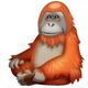 Orangutan emoji, WhatsApp design