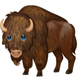 Bison emoji on WhatsApp