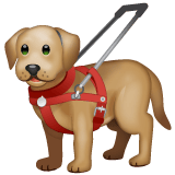 Guide Dog emoji, WhatsApp design
