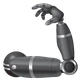 Mechanical Arm emoji, WhatsApp design