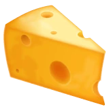 Cheese Wedge emoji on WhatsApp