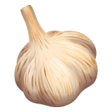 Garlic emoji on WhatsApp