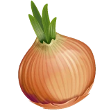 Onion emoji on WhatsApp
