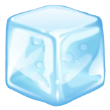 Ice emoji on WhatsApp