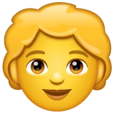 Child emoji on WhatsApp