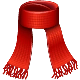 Scarf emoji on WhatsApp