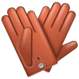 Gloves emoji on WhatsApp