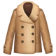 Coat emoji, WhatsApp design