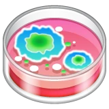 Petri Dish emoji on WhatsApp