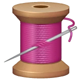 Thread emoji on WhatsApp