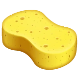 Sponge emoji on WhatsApp