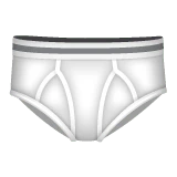 Briefs emoji on WhatsApp