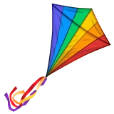 Kite emoji on WhatsApp