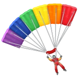 Parachute emoji on WhatsApp