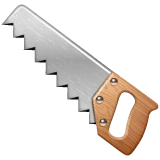 Carpentry Saw emoji on WhatsApp