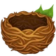 Empty Nest emoji, WhatsApp design