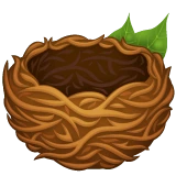 Empty Nest emoji on WhatsApp