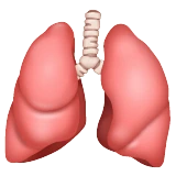 Lungs emoji on WhatsApp