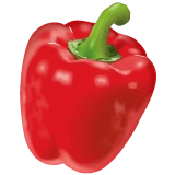 Bell Pepper emoji on WhatsApp