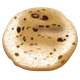 Flatbread emoji, WhatsApp design