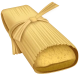 Tamale emoji on WhatsApp