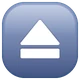 Eject Button emoji, WhatsApp design