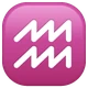 Aquarius emoji, WhatsApp design