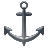 Anchor emoji, WhatsApp design