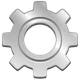 Gear emoji, WhatsApp design