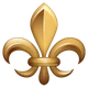 Fleur-de-lis emoji, WhatsApp design