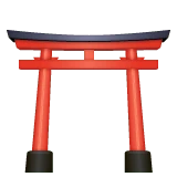 Shinto Shrine emoji, WhatsApp design