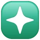 Sparkle emoji, WhatsApp design