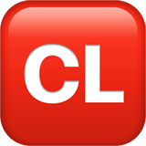Cl Button emoji, Apple, iOS 16.4