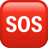 Sos Button emoji, Apple, iOS 16.4