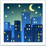 Night with Stars emoji, Apple, iOS 16.4