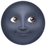 New Moon Face emoji, Apple, iOS 16.4