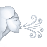 Wind Face emoji, Apple, iOS 16.4