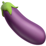 Eggplant emoji, Apple, iOS 16.4