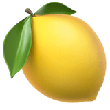 Lemon emoji, Apple, iOS 16.4