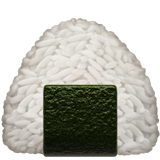 Rice Ball emoji, Apple, iOS 16.4
