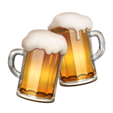 Clinking Beer Mugs emoji, Apple, iOS 16.4
