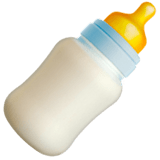 Baby Bottle emoji, Apple, iOS 16.4