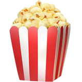 Popcorn emoji, Apple, iOS 16.4