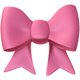 Ribbon emoji, Apple, iOS 16.4