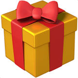 Wrapped Gift emoji, Apple, iOS 16.4