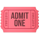 Admission Tickets emoji, Apple, iOS 16.4