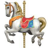 Carousel Horse emoji, Apple, iOS 16.4